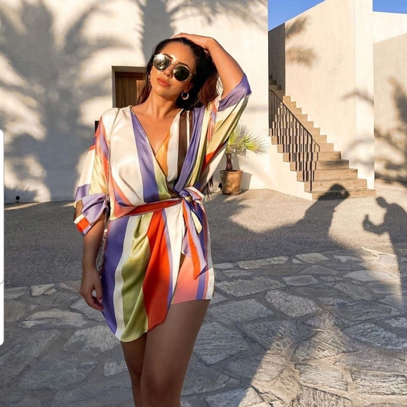 🌻 RESTOCK Zara Striped Jumpsuit dress - Picture 13 of 16